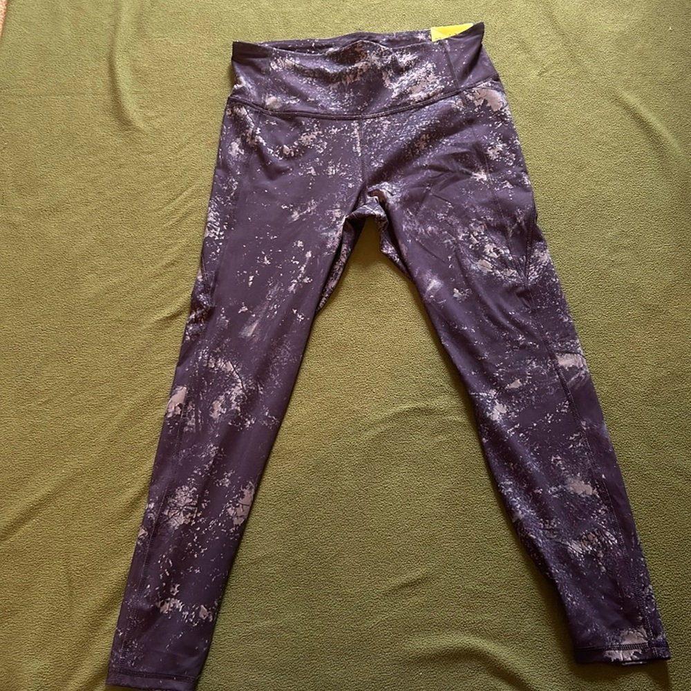 NEW WITH TAGS Purple galaxy leggings